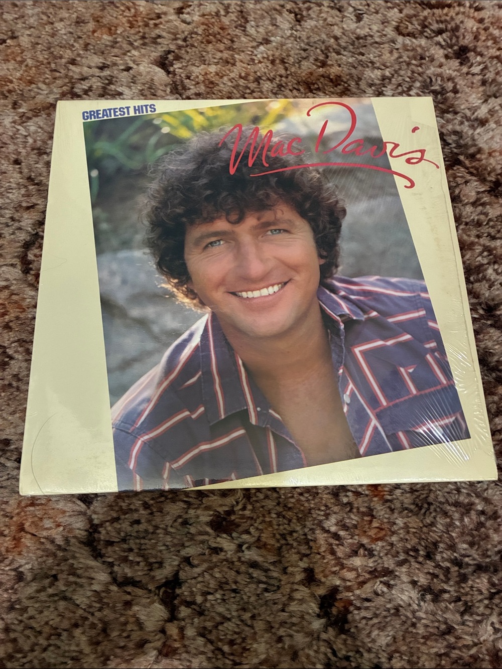 Mac Davis greatest hits LP record